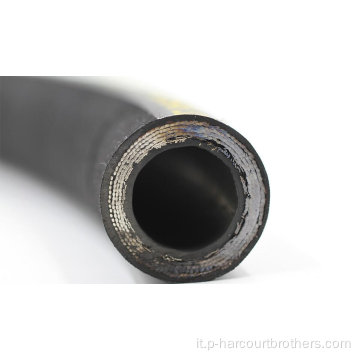 Tubo flessibile a spirale in filo in acciaio tubo di gomma a pressione costante R15